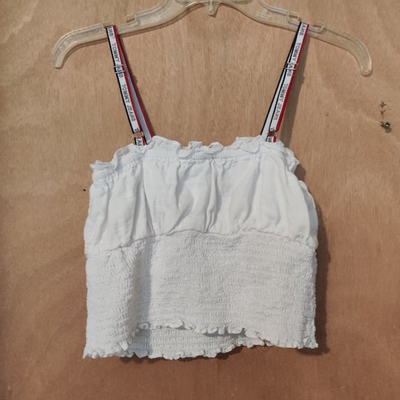 NWOT - Smocked Crop Top - Picture 7 of 9